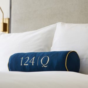 124 on Queen Signature Pillow